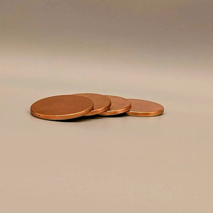 Pure Copper & Brass Coasters Set of 4 Tara Handicraft