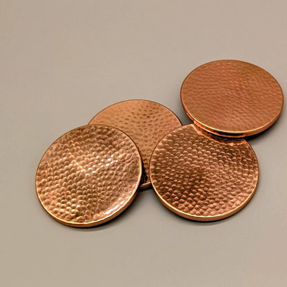 Pure Copper & Brass Coasters Set of 4 Tara Handicraft