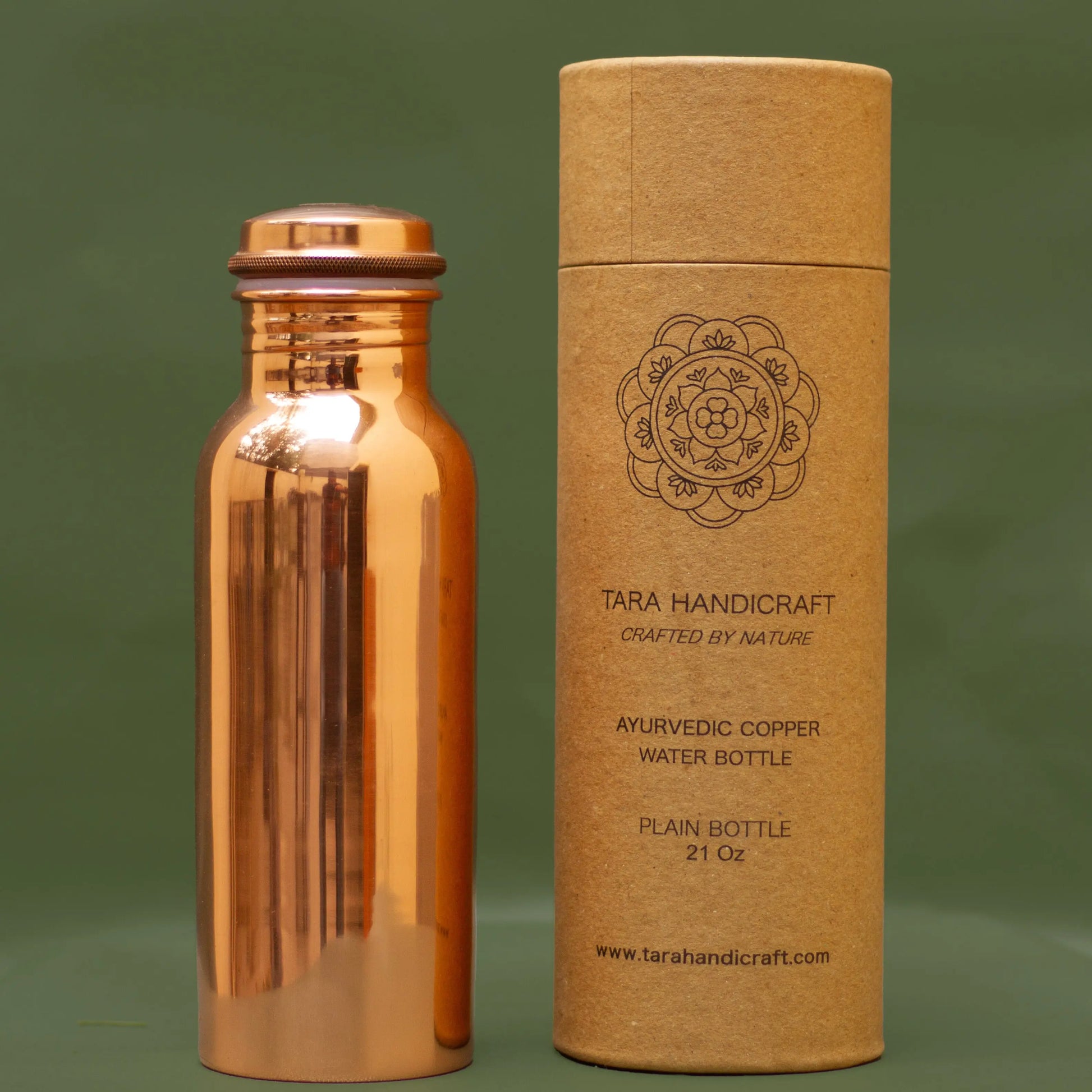 Pure Copper Water Bottle Tara Handicraft