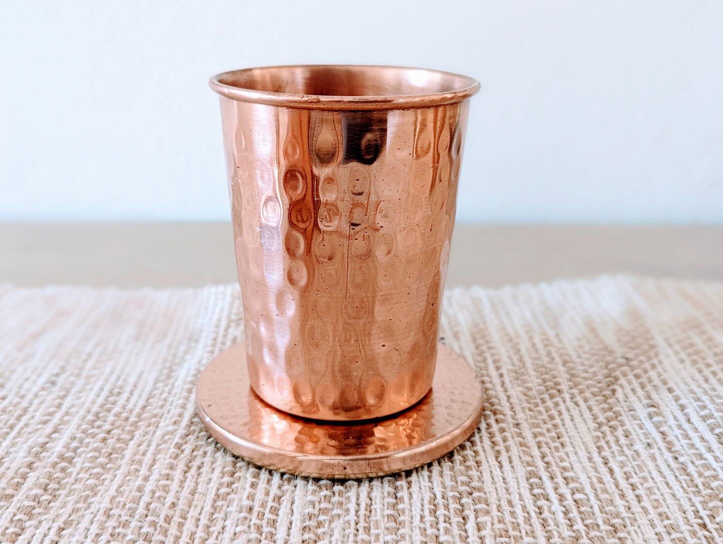 Pure Copper & Brass Coasters Set of 4