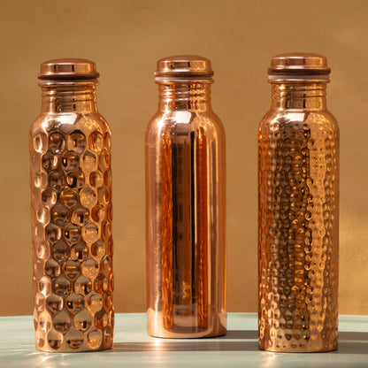 Pure Copper Water Bottle Tara Handicraft