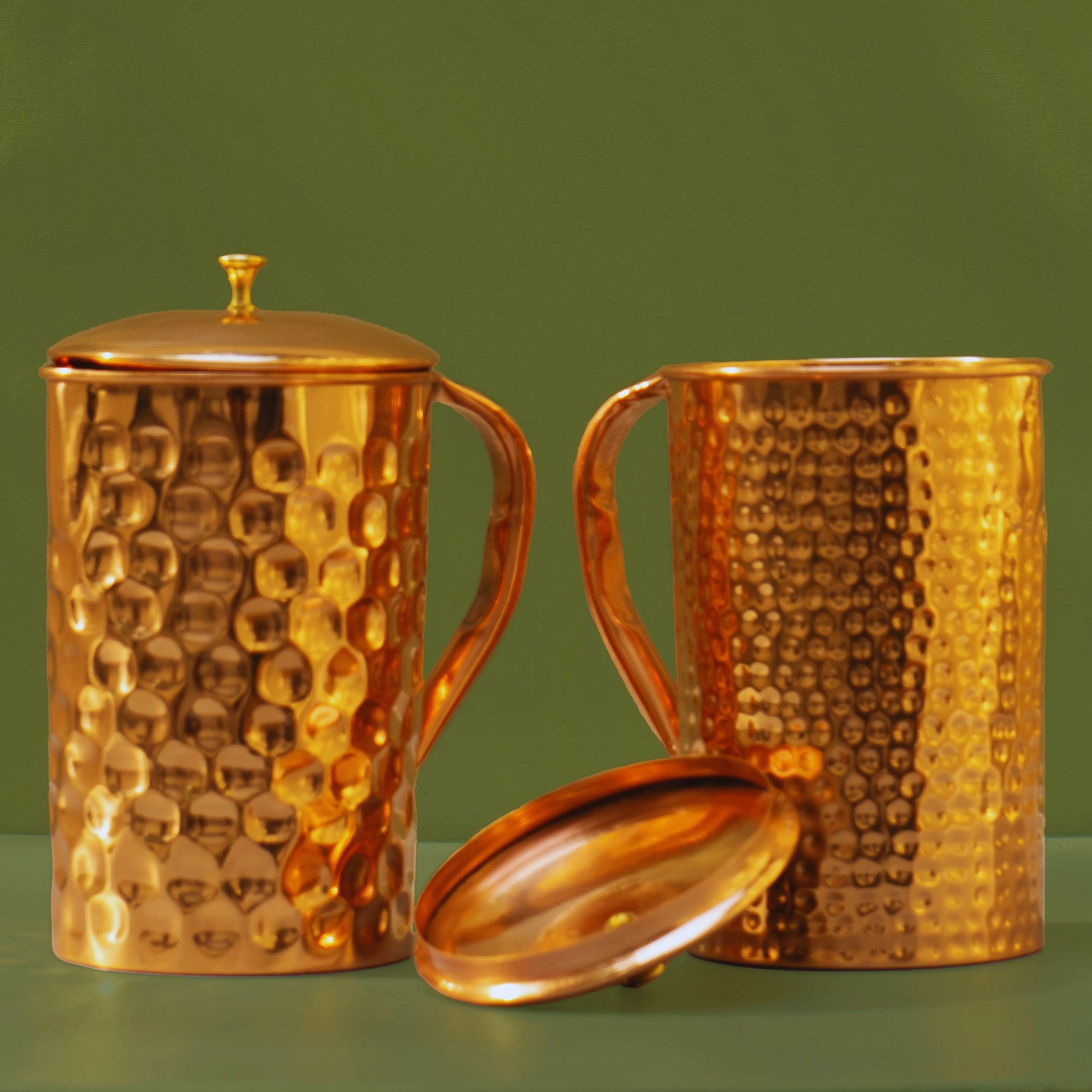 Pure Copper Pitcher Tara Handicraft