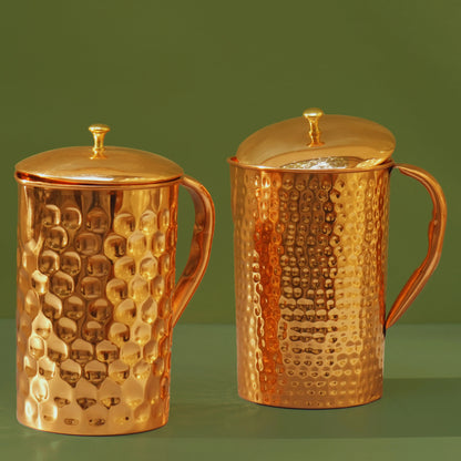 Pure Copper Pitcher Tara Handicraft